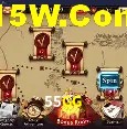 Sessão de jogo em andamento no aplicativo 55GG para Android
